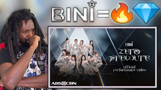 BINI | 'Zero Pressure' Official Performance MV REACTION!!!