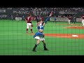 【北海道日本ハムファイターズ】ファイターズガール_フレップ・ポリー_イニング間