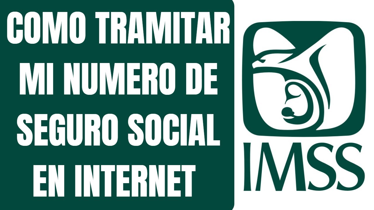 COMO TRAMITAR TU NUMERO DE SEGURO SOCIAL| IMSS| 2023 - YouTube