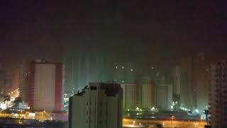 BENIDORM STORM!!.. 14th September 2019. Warning!! Rapid flashes)