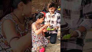 शालू भाभी के साथ केक काटे short viral video 2023||#shorts video