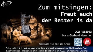 Freut euch der Retter ist da