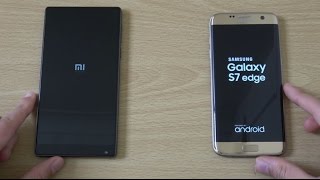 Xiaomi Mi Mix vs Samsung Galaxy S7 Edge - Speed \u0026 Camera Test!