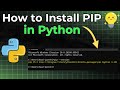 How to Install PIP in Python - Windows11  (Step by Step)