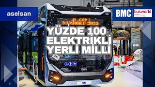 Yeni Bmc Aselsan Procity EV I Bmc ve Aselsan'dan Yeni Elektrikli Yerli ve Milli Üretim Otobüs