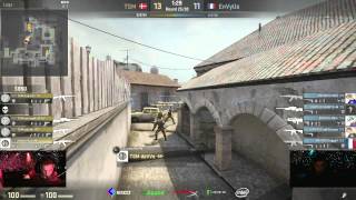 KennyS Ridiculous Flick Shot With AWP VS TSM - DreamHack London 2015