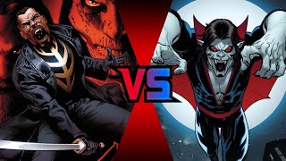 Blade vs Morbius
