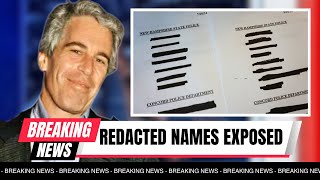 Epstein Files Redacted REVEALS 7 Major Celebrity Names