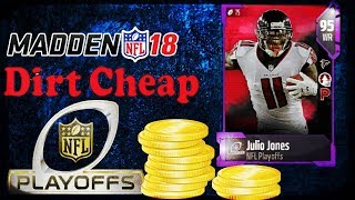 HOW TO GET 95 OVR PLAYOFF PLAYERS FOR DIRT CHEAP! MADDEN 18! MUT 18! (2018)