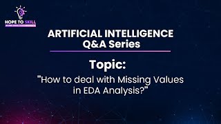 How to deal with Missing Values in EDA Analysis?