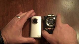 Sanyo Xacti VPC-PD2 vs. Flip Mino HD Test Footage Compared Review