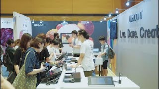 [와콤 아카이브ㅣ제품] 서울일러스트레이션페어(SIF2018) 현장 스케치