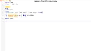How to create a basic 'cmdMenuSel' Menu