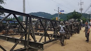 '물난리' 청주 복구작업 박차…이재민들 열흘째 고통 / 연합뉴스TV (YonhapnewsTV)