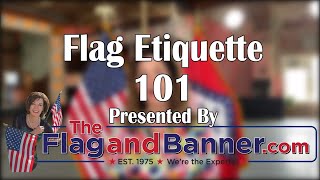 Flag Etiquette With Kerry McCoy | Stage Etiquette