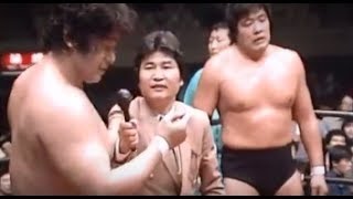 【最強タッグ・優勝戦】ジャンボ鶴田/天龍源一郎vsスタンハンセン/テッドデビアス86'Jumbo Tsuruta/Genichiro Tenryu vs Stan Hansen/T