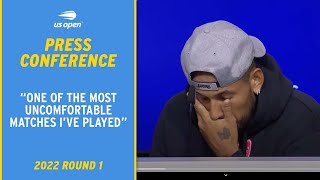 Nick Kyrgios Press Conference | 2022 US Open Round 1