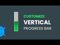 Android Vertical ProgressBar - Custom Vertical ProgressBar | Android Studio
