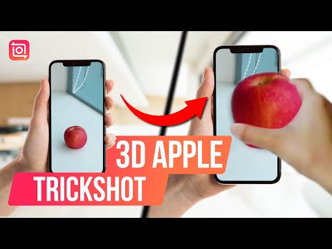 Mind-blowing 3D Apple Video Editing Trick | Trending Reels InShot Tutorial