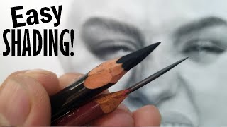 SHADING TRICKS for Better Drawing! Realistic Pencil Skin Tone/ Portrait Tutorial