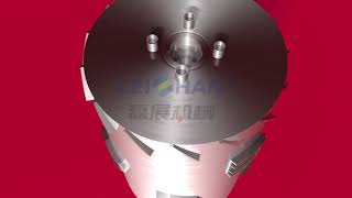 Pressure Screen Rotor & Blades for Handling Paper Pulp