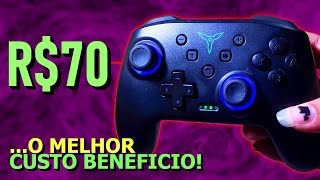 O MELHOR CONTROLE BARATO PRA PC, ANDROID E SWITCH! | JOYSTICK DINOFIRE REVIEW