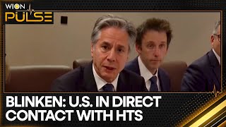 Antony Blinken Confirms U.S. Direct Contact with HTS in Syria | World News | WION