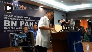 Hilang pula senarai calon - Adnan