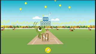 Google doodle cricket game - can you beat my score?