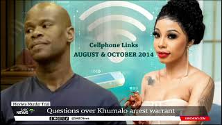 Senzo Meyiwa Murder Trial | Questions over Kelly Khumalo's arrest warrant that was not effected