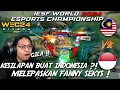 MALAYSIA VS INDONESIA SEMIFINALS MATCH 1 IESF WEC 2024