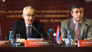 2-րդ միջազգային գիտագործնական համաժողովի  բացման արարողությունը 13.10.2014