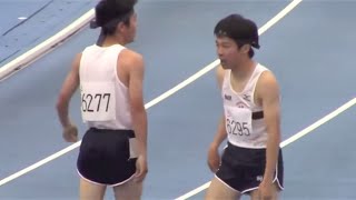 尾崎正大48.12 藤本理玖 / 2015東京都高校陸上 男子400m 決勝