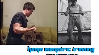 A Contraption for Home Isometric Workouts and Epic Strength