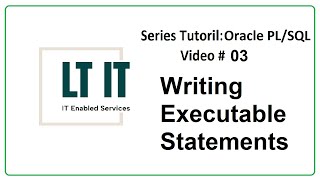 Oracle PL/SQL: Lesson 4 Part 1 Writing Executable Statements