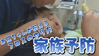 お兄ちゃんから伝えるフロスケア｜予防歯科　原歯科医院【調布市・八雲台・布田駅】