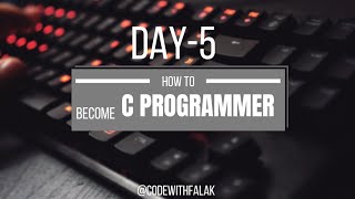 Operators in C | Arithmetic, Relational & Logical Operators | C Programming Tutorial