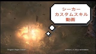 【DDON】シーカー カスタムスキル動画