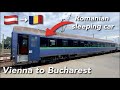 20hrs across Central Europe on a Romanian SLEEPING CAR - Euronight Dacia