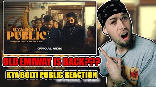 Emiway - Kya Bolti Public (feat. Young Galib) || Classy's World Reaction