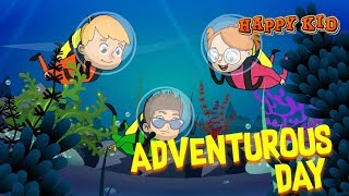 Happy Kid | Episode 4 | Adventurous Day | Kochu Tv | Malayalam