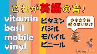 【これが英語の音！】カタカナはそのまま読んでも通じない？日本語との発音の違いを確認して実際に発音してみましょう！後半は英語の早口言葉にも挑戦！お手本のスピードで言えるかな？＃発音練習　＃楽しく練習