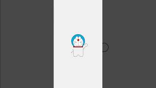 Doraemon drawing in python 🐍 in Android | #python #turtle #visualcode #python #turtle