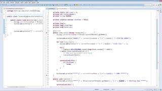 Terminating Executor Tasks - First Way : Efficient Java Multithreading with Executors