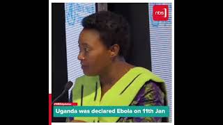 In Uganda, if you don't work, you don't eat. - Winnie Kiiza#EbolaExitsUG #UGEbolaFree #NBSUpdates