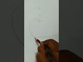 how to draw apple step by step(very easy) || easy apple drawing || #shorts , #mahabubaarts