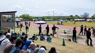 三条リレーカーニバル　中学女子100m 仲由緋彩　RizeAC