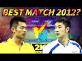 [2K50FPS] - MS - Lin Dan vs Wang Zheng Ming | 2012 China Badminton Super League Highlights