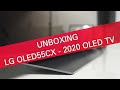 LG OLED55CX 4K UHD TV unboxing