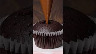 #Shorts Best Decorating Chocolate Cupcake  Ideas #Satisfying #Chocolate #cake #shortsvideo